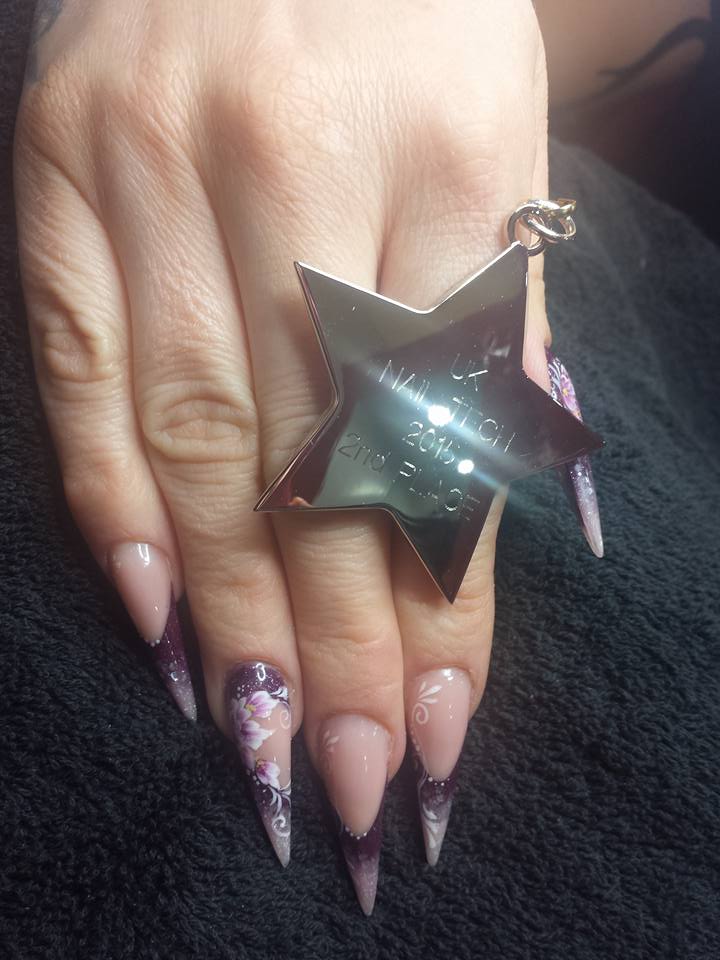 2nd place Top Tech Free Style Nail Art Category. Beauty UK Birmingham. 10th & 11th May 2015.