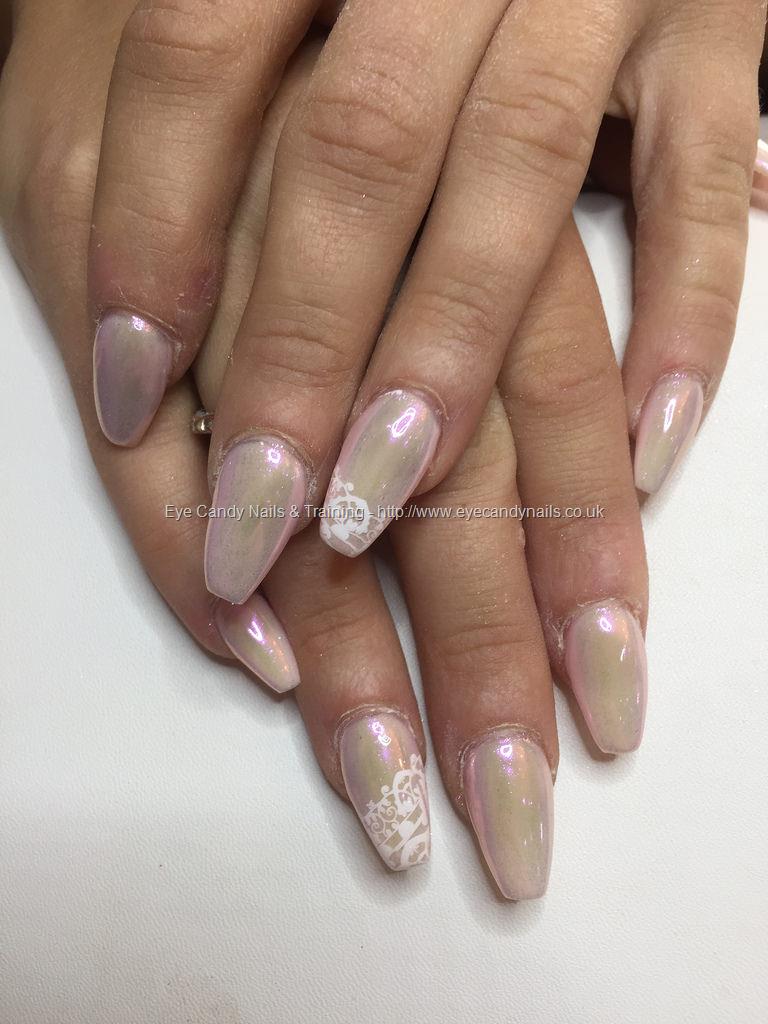 Eye Candy Nails Training Ballerina Acrylics With Pastel