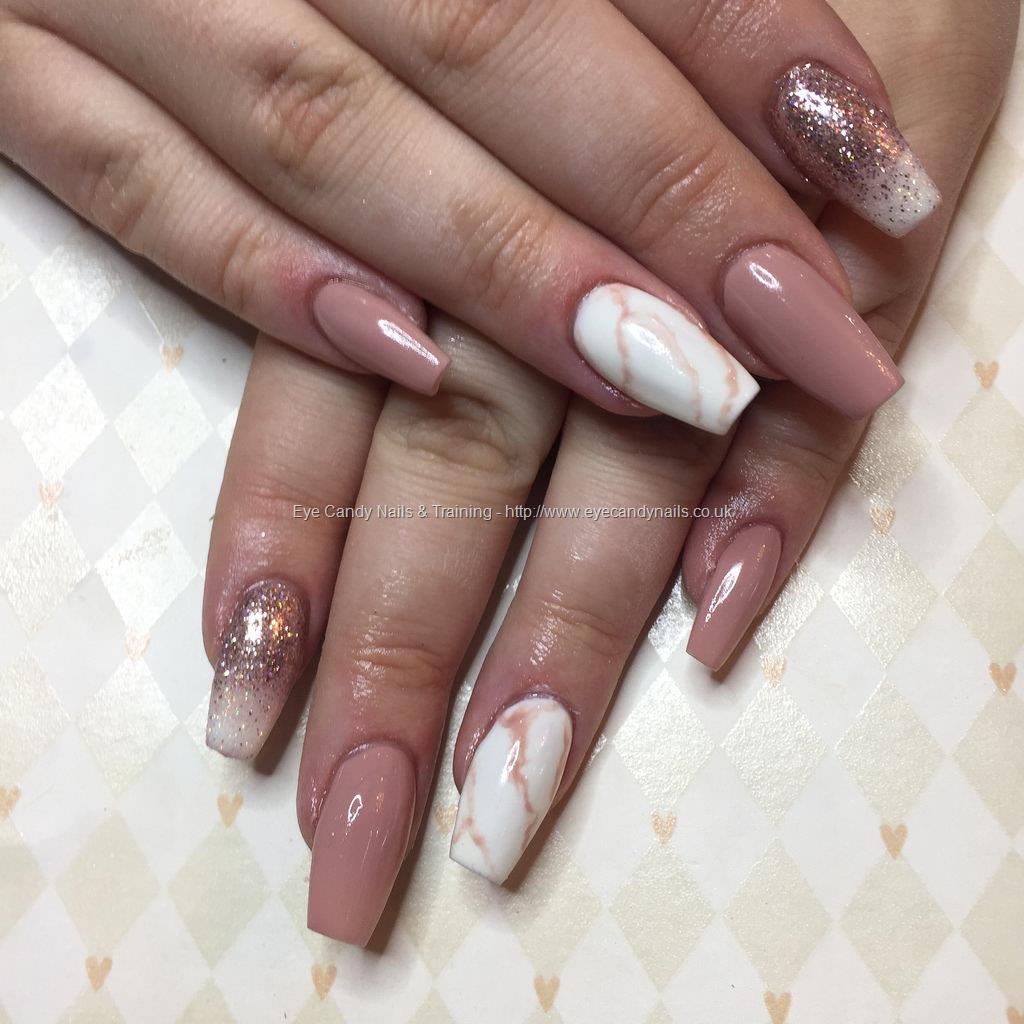 Rose Gold Marble Nail Wraps | Personail