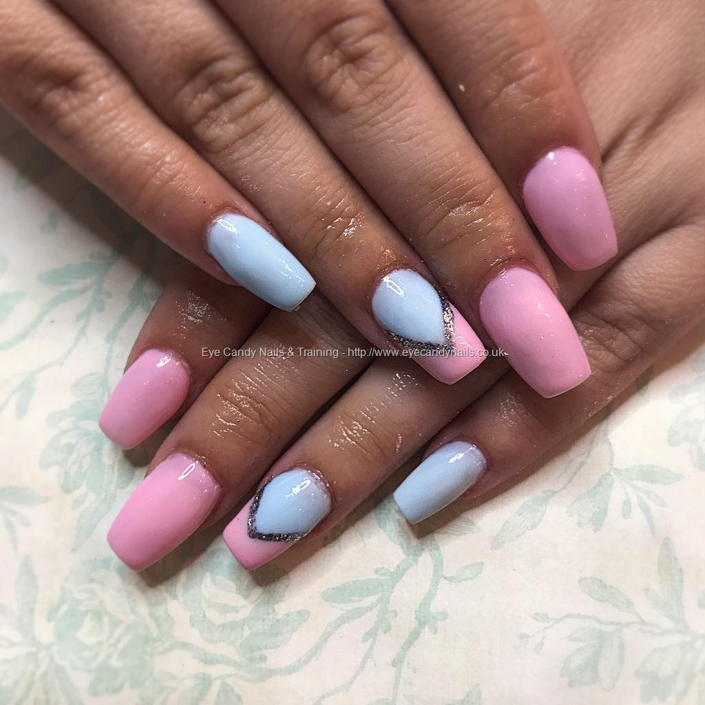 Coffin Acrylic Nails Pastel Pink Mighty Bonita