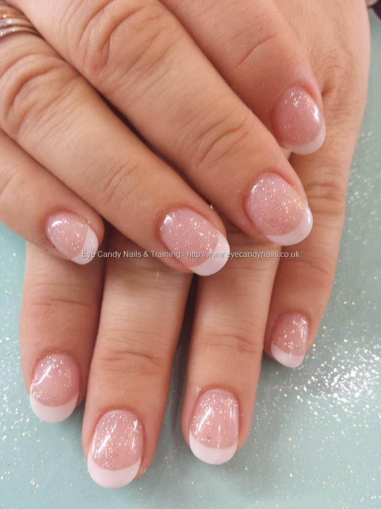 Eye Candy Nails & Training - White acrylic tips with gel 20 on nail ...