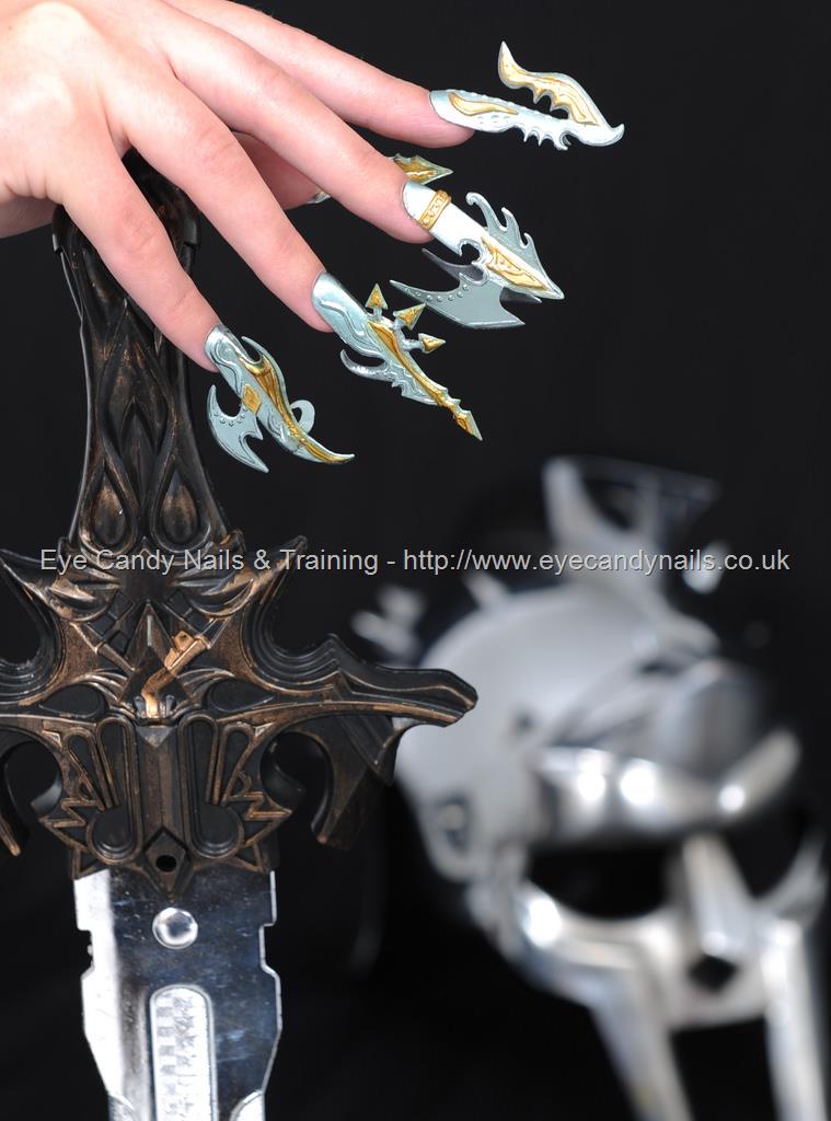 4th place Photographic Nail Art Category. Beauty UK Birmingham. 10th & 11th May 2015.