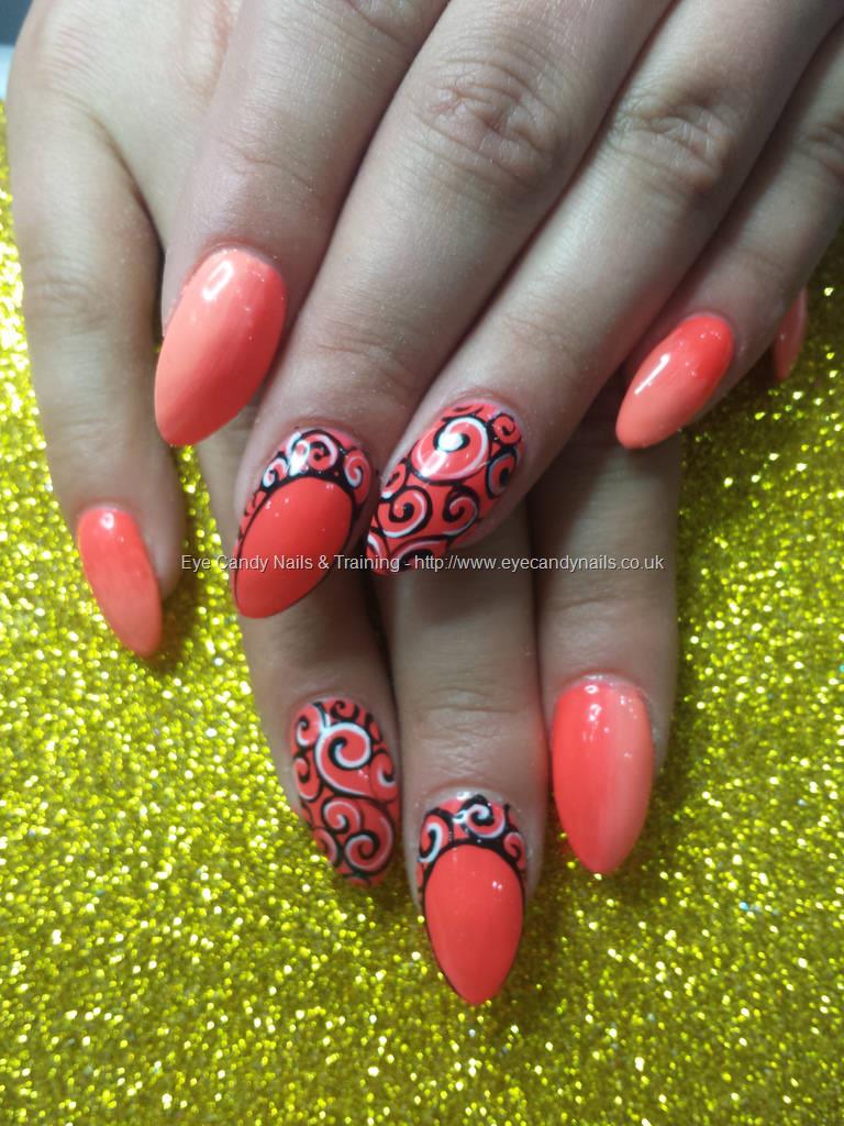 Eye Candy Nails & Training - Red hot crimson and flip flop fantasy ...