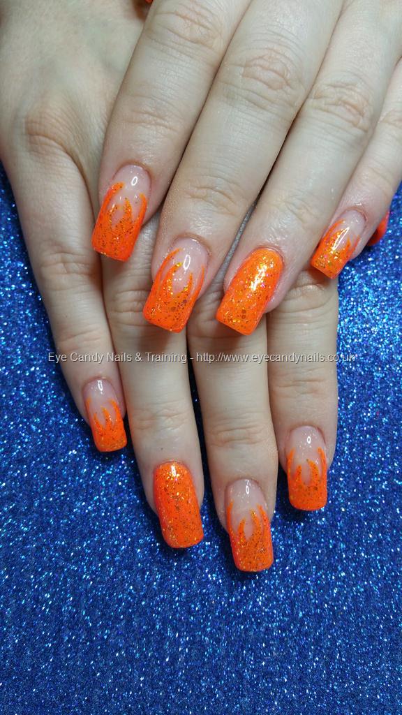 Neon Orange Nail Polish - Fluorescent - 