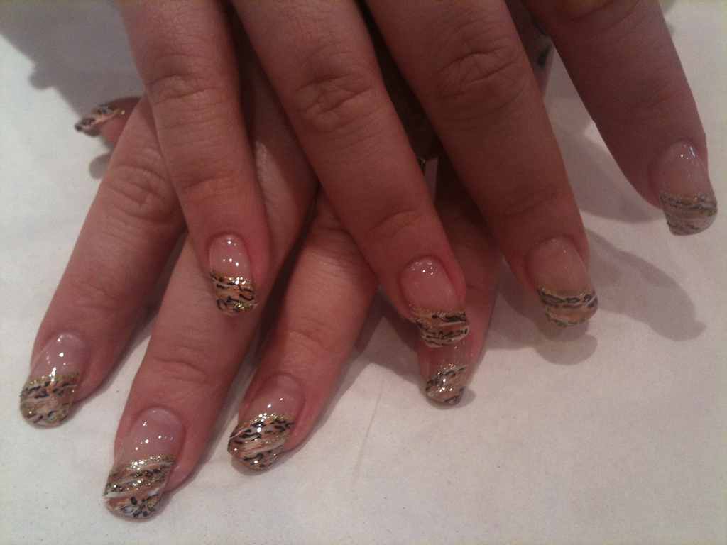 Eye Candy Nails & Training - Abstract leopard print nail art. by Elaine ...