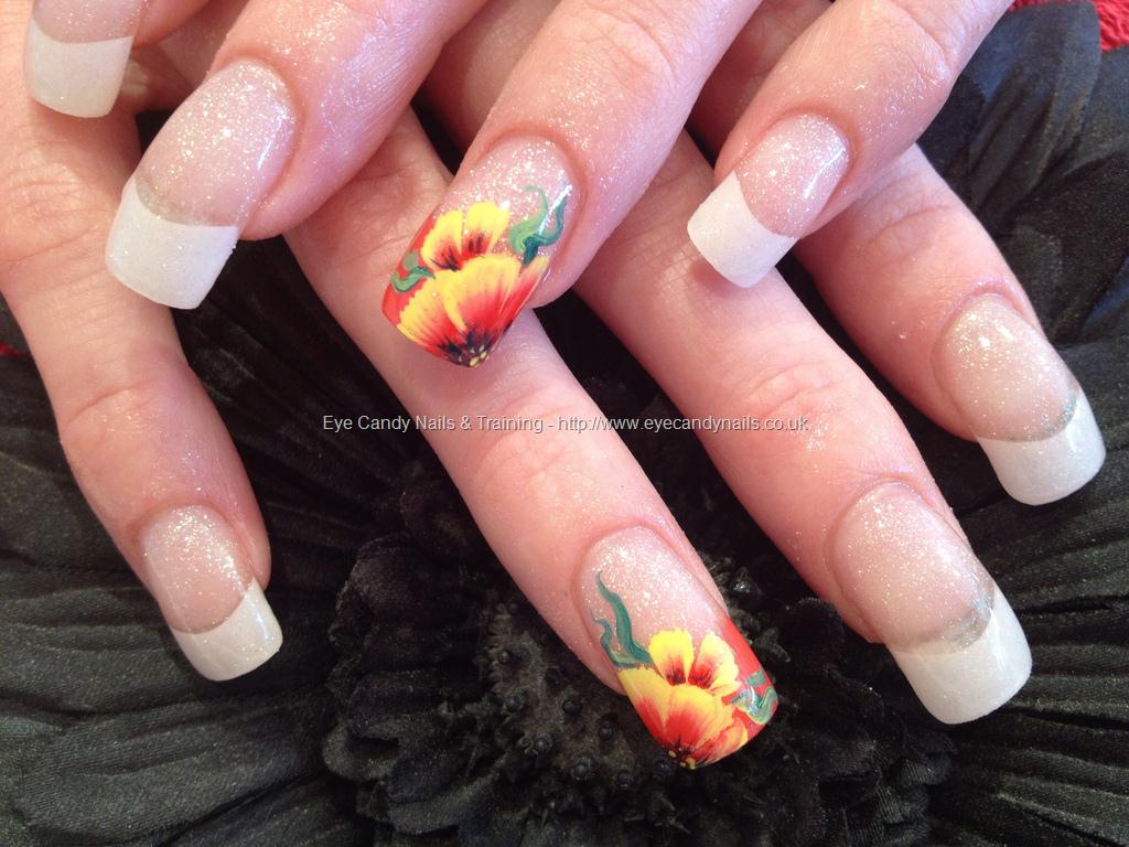 Eye Candy Nails & Training - One Stroke Freehand Nail Art By One stroke freehand nail art #NailArt #Nails Taken at:22/05/ - Eye Candy Nails & Training - One Stroke Freehand Nail Art By