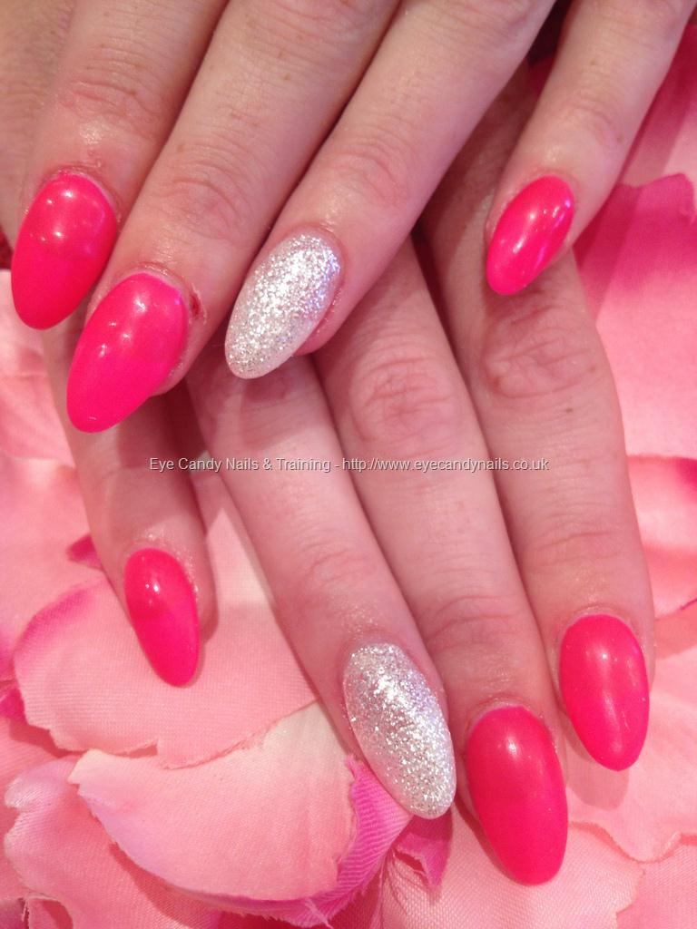 Eye Candy Nails & Training - Gel polish with glitter gel ring finger by ...
