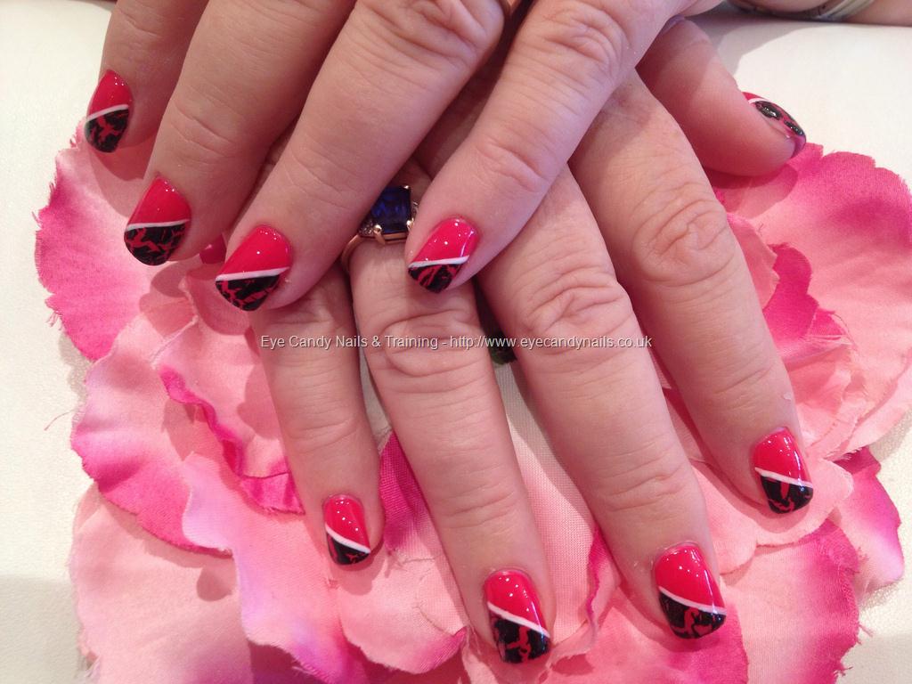 Eye Candy Nails & Training - Crackle polish nail art by Elaine Moore on ...