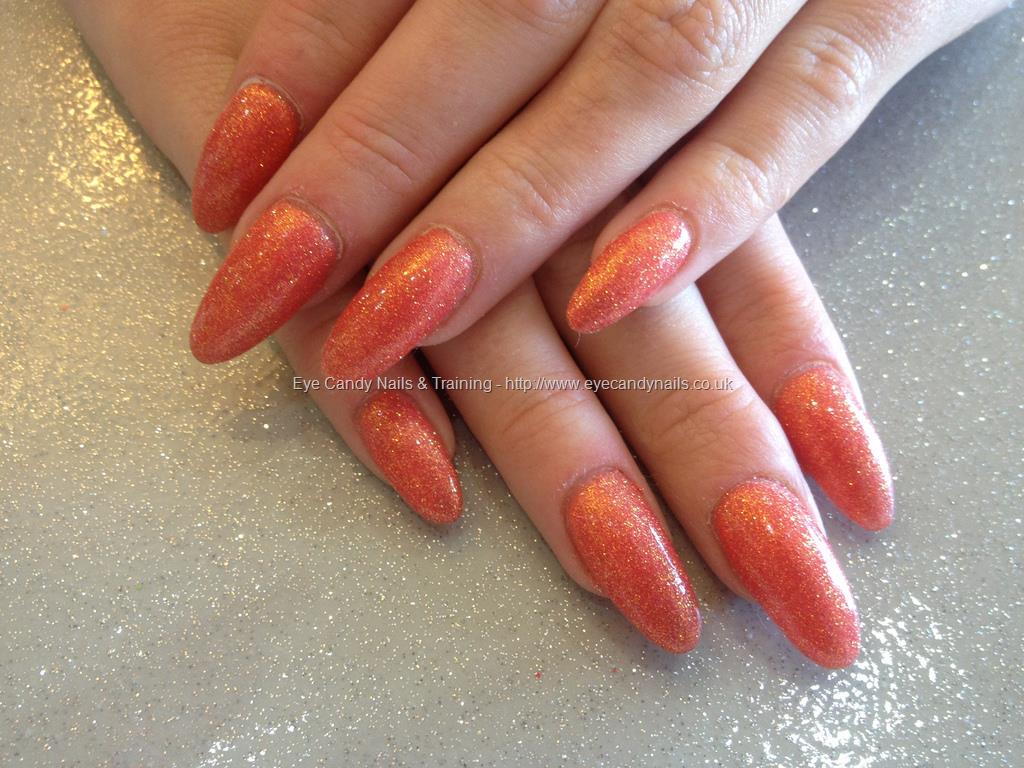 Eye Candy Nails & Training - Acrylic nails with orange by Nicola Senior ...