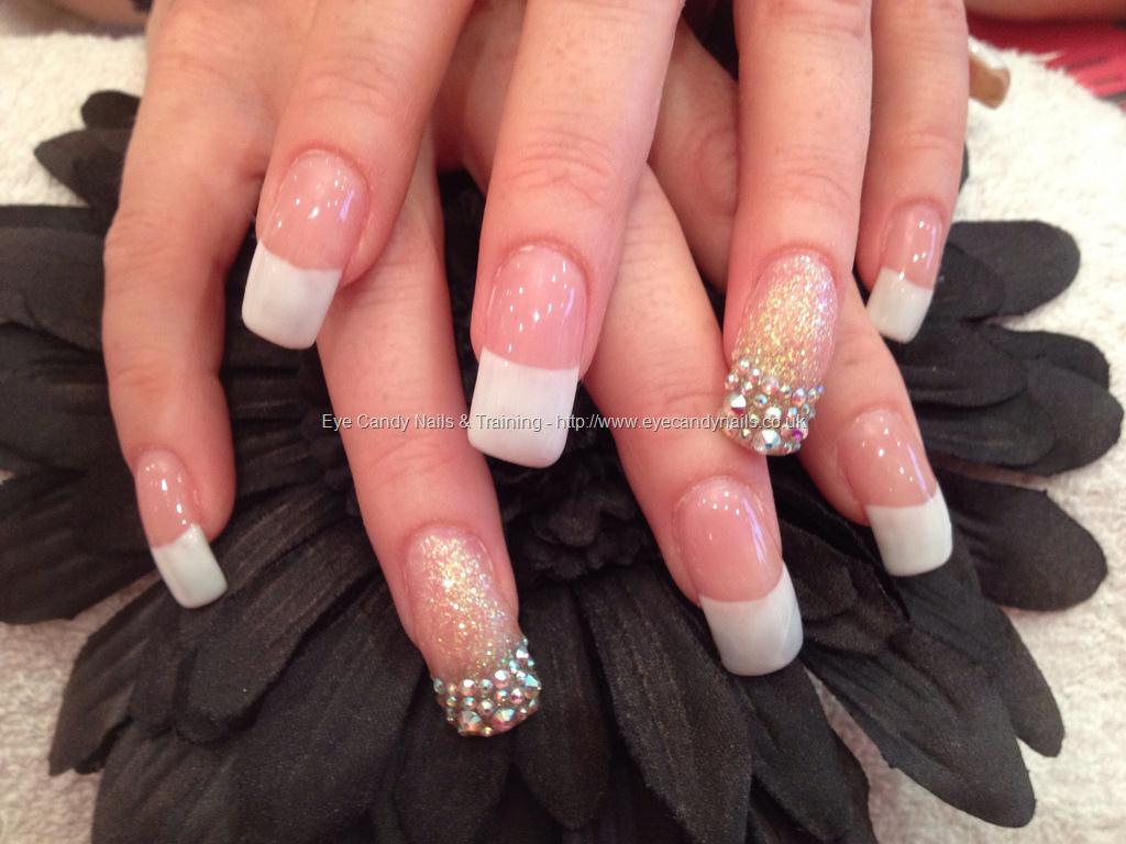 Eye Candy Nails & Training - Acrylic nails with French polish and ...